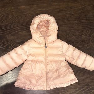 Moncler 18-24 Month light pink winter jacket